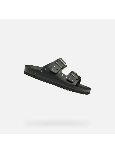 Geox Negru papuci pentru fete Geox Adriel