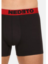 Nedeto Set de șapte boxeri pentru bărbați în negru Nedeto