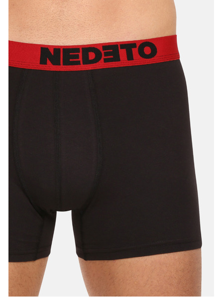 Nedeto Set de șapte boxeri pentru bărbați în negru Nedeto