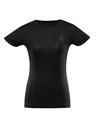 ALPINE PRO Tricou pentru femei cu uscare rapidă și răcire ALPINE PRO BASIKA negru