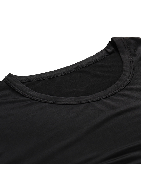 ALPINE PRO Tricou pentru femei cu uscare rapidă și răcire ALPINE PRO BASIKA negru
