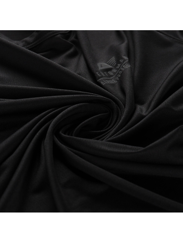 ALPINE PRO Tricou pentru femei cu uscare rapidă și răcire ALPINE PRO BASIKA negru