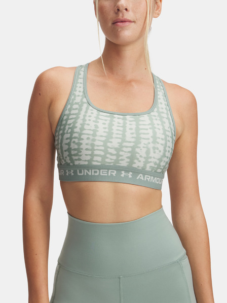 Under Armour Sutien Under Armour Crossback Mid Print pentru femei