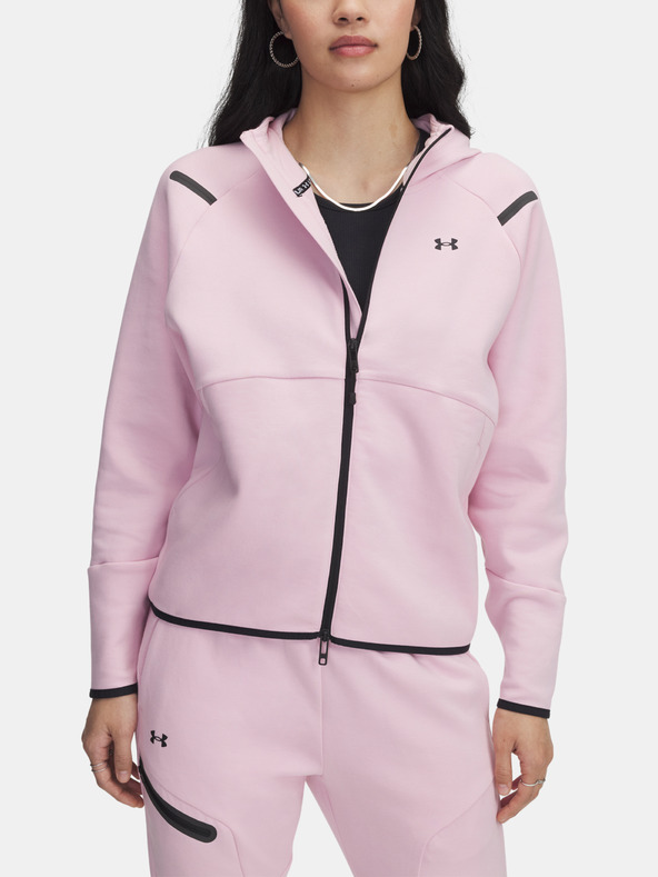 Under Armour Tricou Under Armour Unstoppable Fleece FZ pentru femei