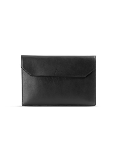 Vasky Husă din piele pentru MacBook, neagră VASKY