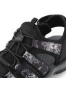 ALPINE PRO Sandale de vară pentru exterior ALPINE PRO AWEDE negru
