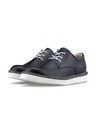 Vasky Cizme semi din piele pentru femei - Negru și alb - Primăvară / Toamnă Vasky Derby Boots