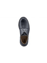 Vasky Cizme semi din piele pentru femei - Negru și alb - Primăvară / Toamnă Vasky Derby Boots