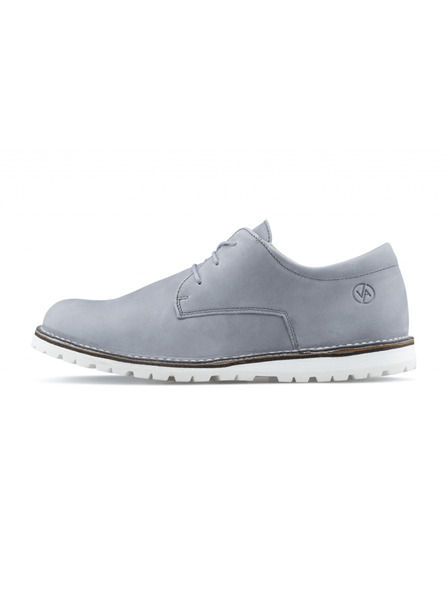 Vasky Cizme din piele pentru femei gri - primăvară / toamnă Vasky Derby Boots -