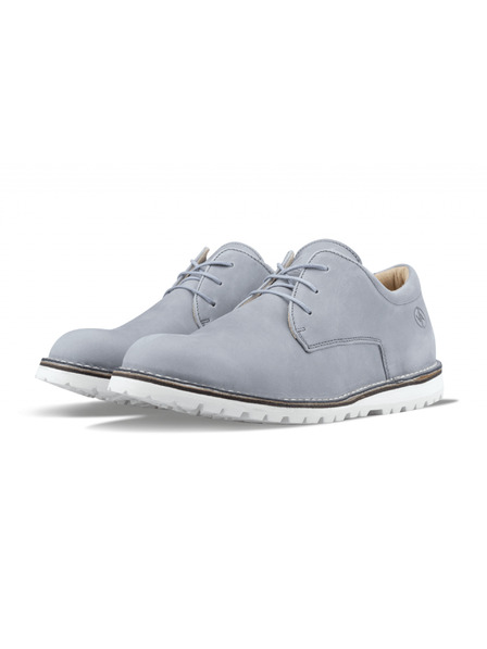 Vasky Cizme din piele pentru femei gri - primăvară / toamnă Vasky Derby Boots -