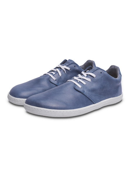 Vasky Barefoot din piele pentru femei Vasky Terry albastru