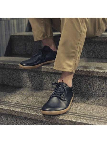 Vasky Barefoot din piele pentru femei - Vasky Terry negru