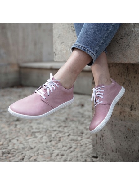 Vasky Barefoot din piele pentru femei roz Vasky Terry roz