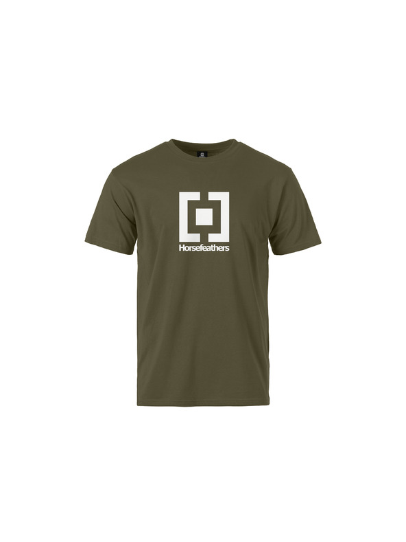 Horsefeathers Tricou Base - măsliniu ars mărimea L HORSEFEATHERS