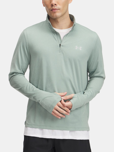 Under Armour Tricou cu fermoar 1/4 pentru bărbați Under Armour UA LAUNCH