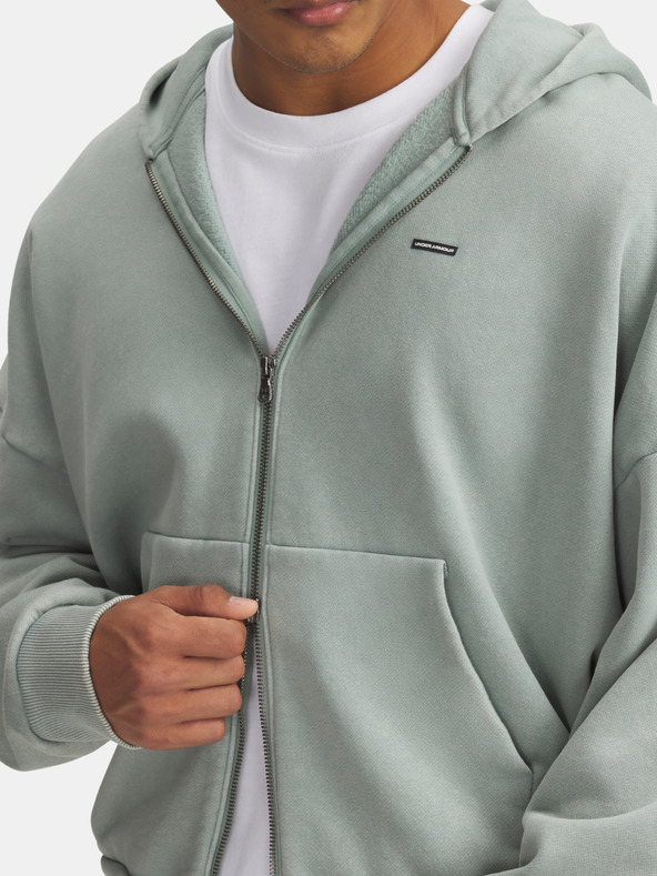 Under Armour Hanorac Under Armour Icon HWT Fleece Wash FZ pentru bărbați