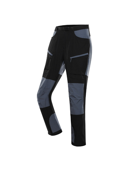 ALPINE PRO Pantaloni softshell pentru bărbați ALPINE PRO AKAN 2 negru