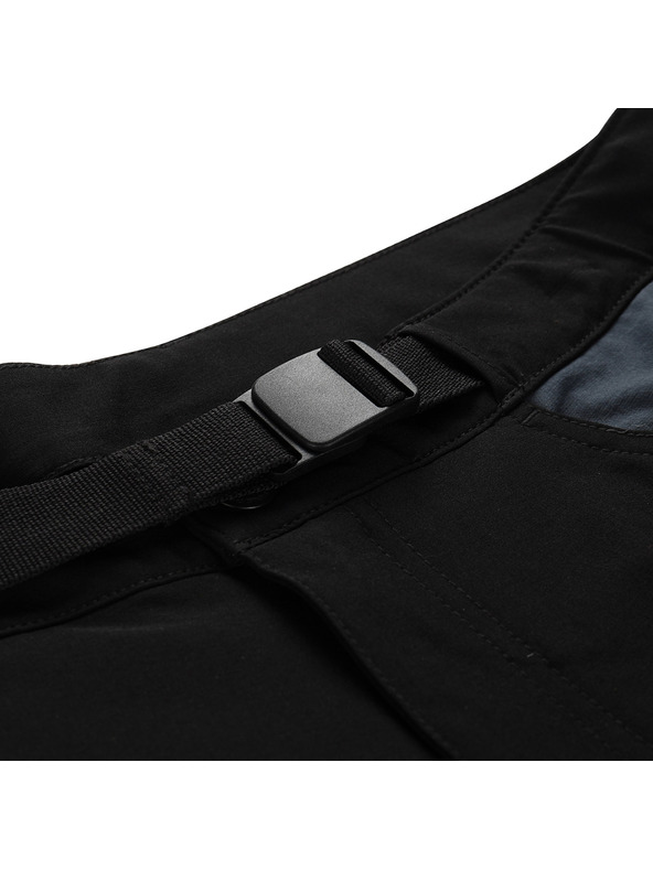ALPINE PRO Pantaloni softshell pentru bărbați ALPINE PRO AKAN 2 negru