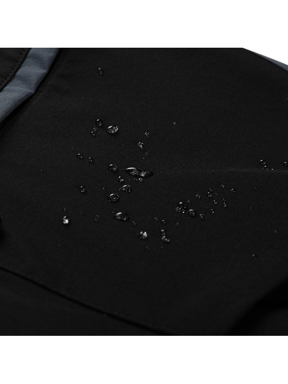 ALPINE PRO Pantaloni softshell pentru bărbați ALPINE PRO AKAN 2 negru