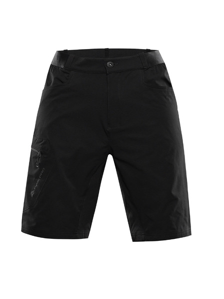 ALPINE PRO Pantaloni scurți pentru bărbați cu uscare rapidă ALPINE PRO ZAMB 3 negru
