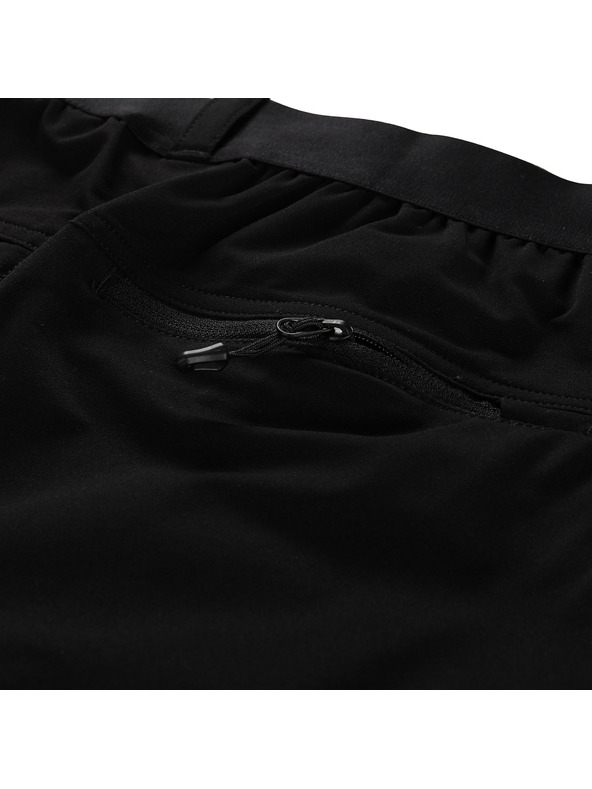 ALPINE PRO Pantaloni scurți pentru bărbați cu uscare rapidă ALPINE PRO ZAMB 3 negru