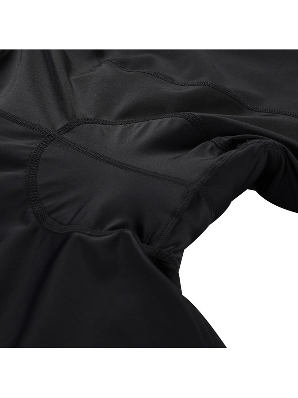 ALPINE PRO Pantaloni scurți de ciclism ALPINE PRO pentru bărbați - negru