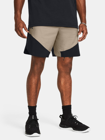 Under Armour Pantaloni scurți Under Armour UA Peak Woven Hybrid pentru bărbați-BRN