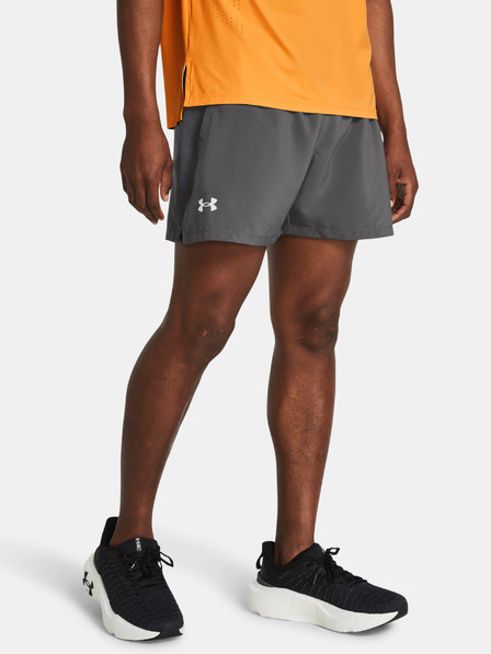 Under Armour Pantaloni scurți Under Armour UA LAUNCH 5'' SHORTS-GRY pentru bărbați