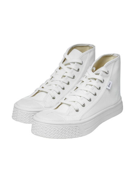 Vasky Adidași / cizme de gleznă din pânză pentru bărbați Vasky Kanvasky High alb