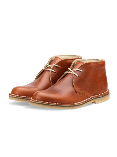 Vasky Botine din piele maro pentru bărbați - cizme primăvară / toamnă, pantofi Vasky Desert Brown