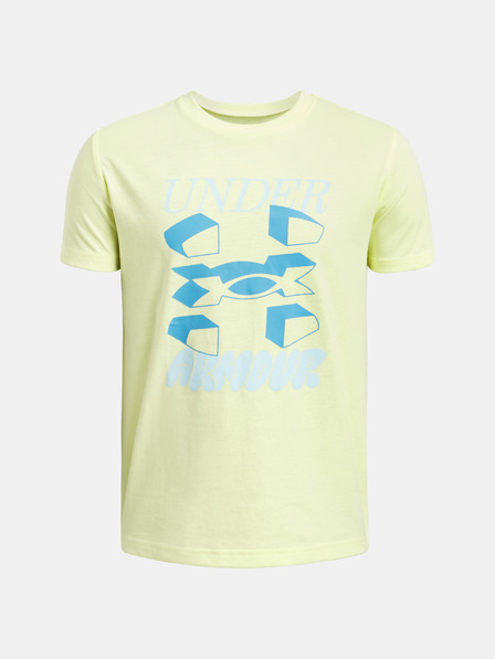 Under Armour Tricou pentru băieți Under Armour UA B SPLIT BIG LOGO SS
