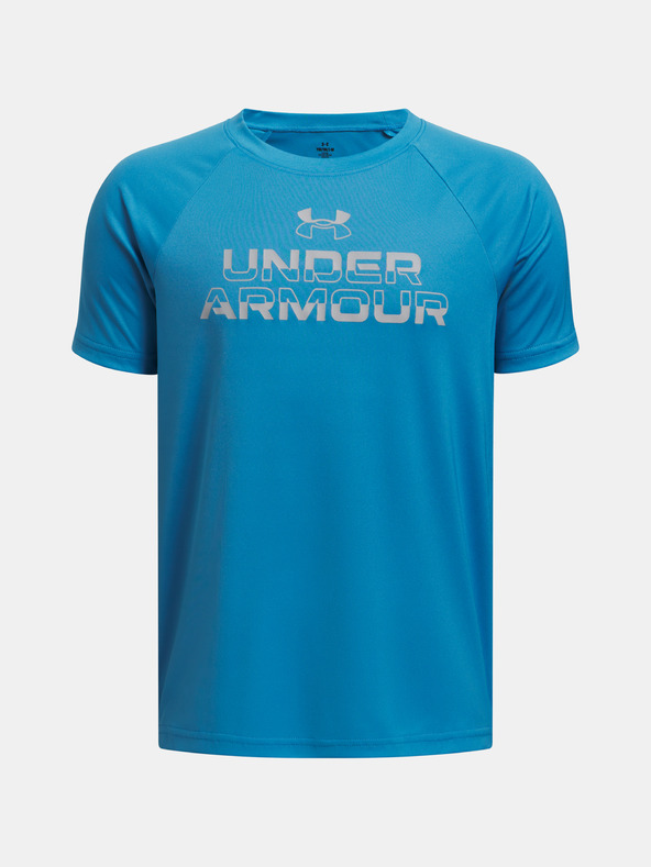 Under Armour Tricou pentru băieți Under Armour UA Tech Split Wordmark SS