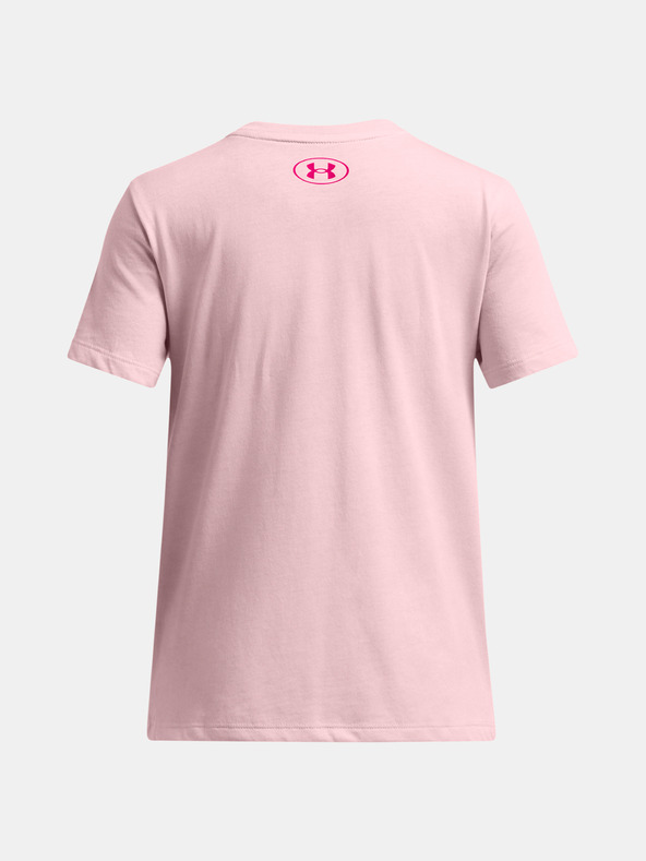 Under Armour Tricou pentru fete Under Armour UA Big Logo UA Fill SS