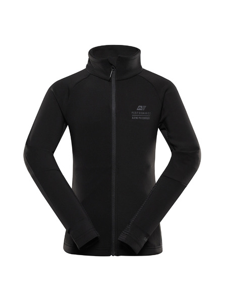 ALPINE PRO Tricou pentru copii cu uscare rapidă ALPINE PRO GOLLO 2 negru