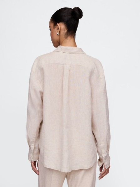 GAP Cămașă oversize din in Big Shirt GAP