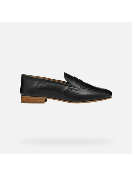 Geox Mocasini negri pentru femei Geox Mantinea