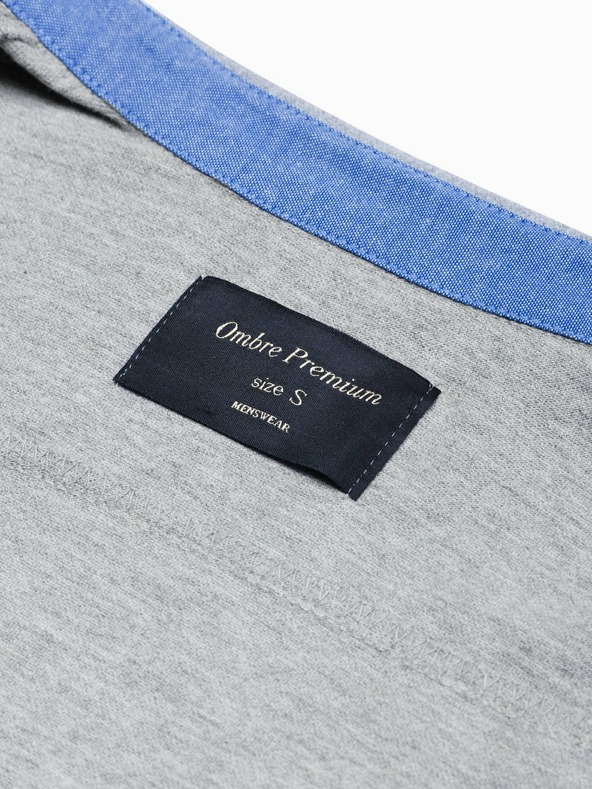 Ombre Clothing Cămașă bărbătească gri K540