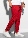 Ombre Clothing Pantaloni de trening de bază roșii pentru bărbați Ombre Clothing