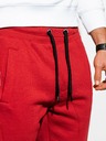 Ombre Clothing Pantaloni de trening de bază roșii pentru bărbați Ombre Clothing