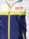Ombre Clothing Jachetă de primăvară pentru bărbați albastră și albă Ombre Clothing C438