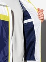 Ombre Clothing Jachetă de primăvară pentru bărbați albastră și albă Ombre Clothing C438