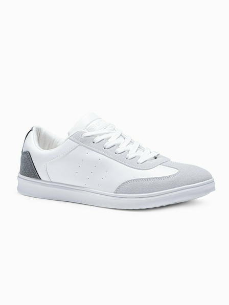 Ombre Clothing Treninguri albe pentru bărbați Ombre Clothing T373