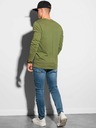 Ombre Clothing Cămașă de bază verde pentru bărbați Ombre Clothing