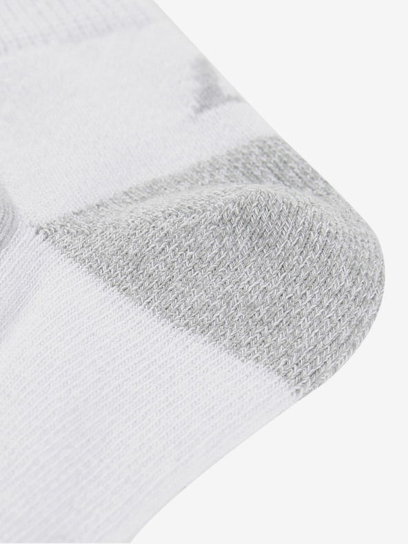 ALPINE PRO Șosete unisex Alpine Pro 3HARE 2 gri și alb