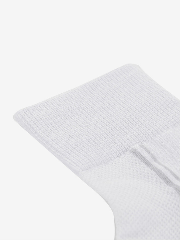 ALPINE PRO Șosete unisex Alpine Pro 3HARE 2 gri și alb