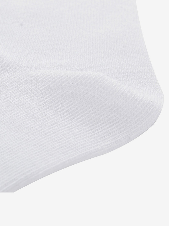 ALPINE PRO Șosete unisex albe - 2 perechi ALPINE PRO 2ULIANO