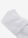 ALPINE PRO Șosete unisex albe - 2 perechi ALPINE PRO 2ULIANO
