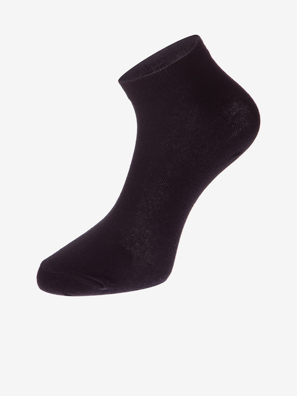 ALPINE PRO Șosete unisex negre - 2 perechi ALPINE PRO 2ULIANO