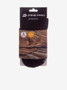 ALPINE PRO Șosete unisex negre - 2 perechi ALPINE PRO 2ULIANO