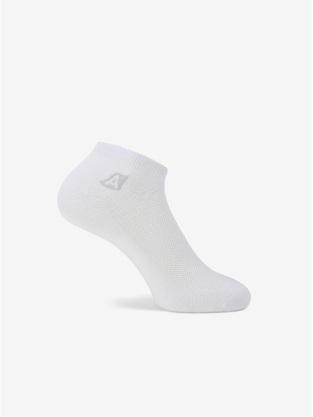 ALPINE PRO Șosete unisex coolmax ALPINE PRO RED DEER alb